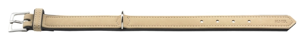 Hunter Softie hundehalsbånd 30 cm beige - 18-24 cm indstilling
